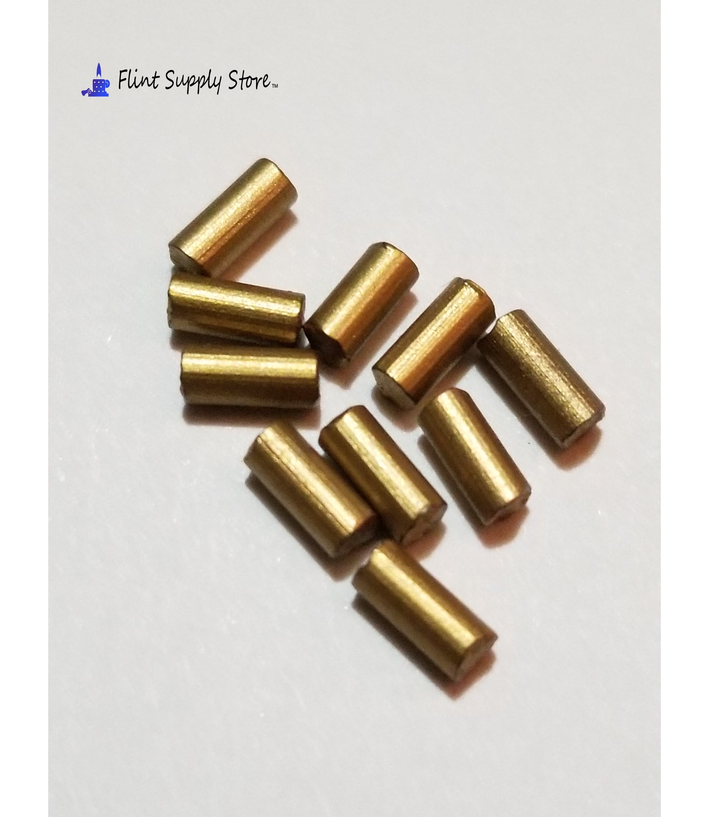 Gold Color Lighter Flints, Replacement Lighter Flints that Fits Most Lighters.