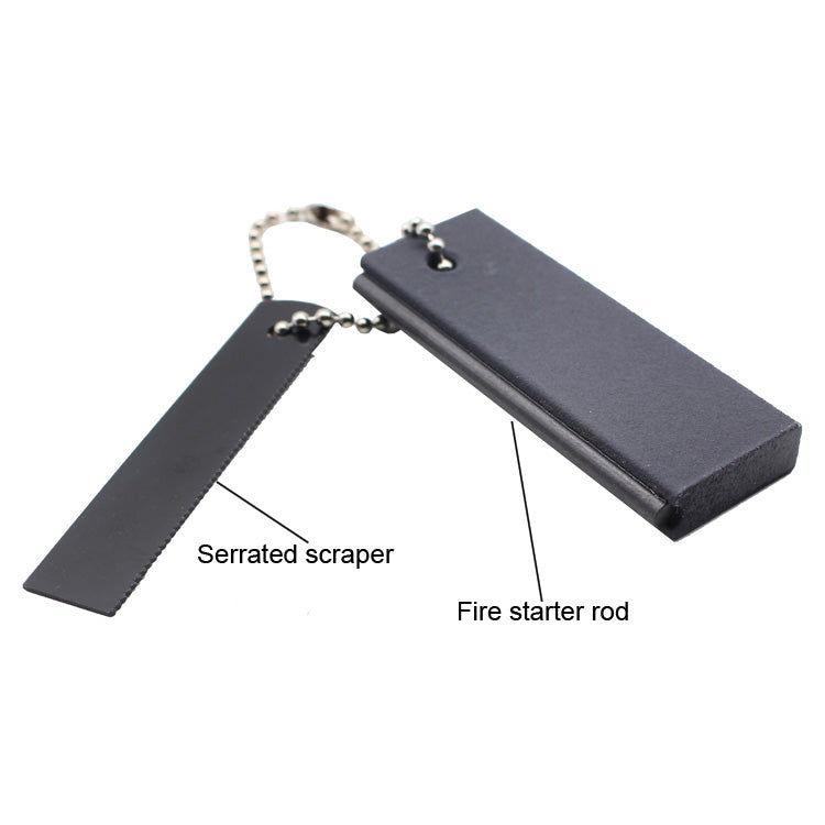 Camping Emergency Equipment Survival Firesteel, Magnesium Flint Fire Starter with Striker
