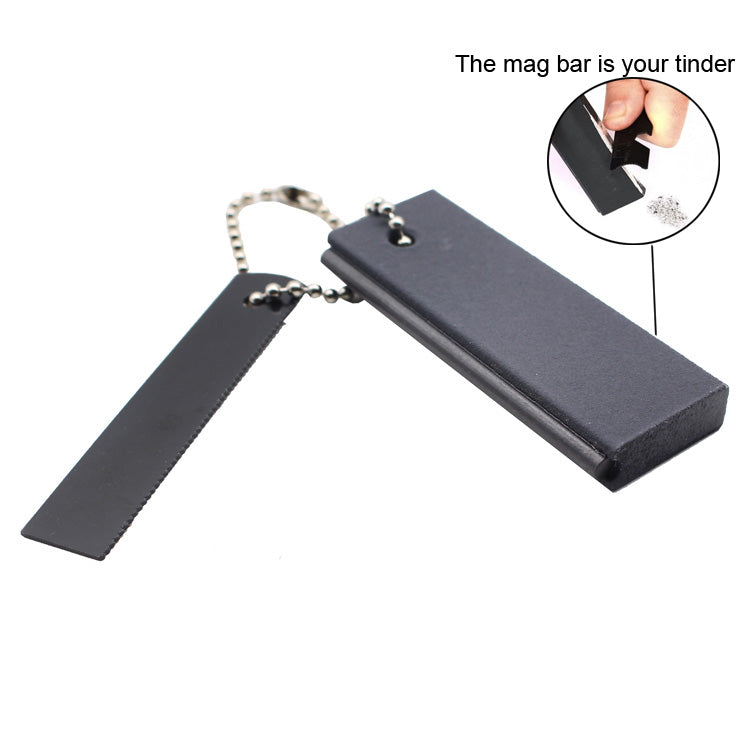 Camping Emergency Equipment Survival Firesteel, Magnesium Flint Fire Starter with Striker