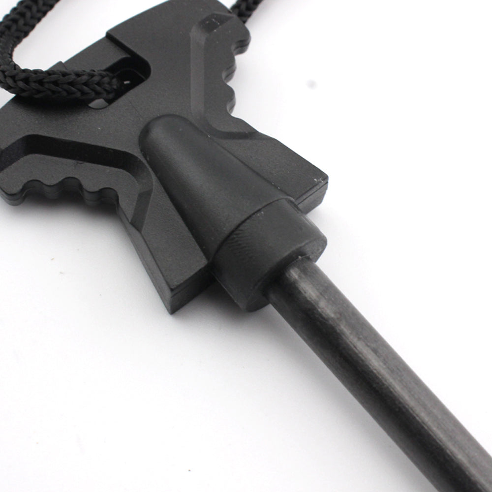 Fire Starter Flint Steel Striker Ferro Rod Waterproof Firesteel Camping Lighter