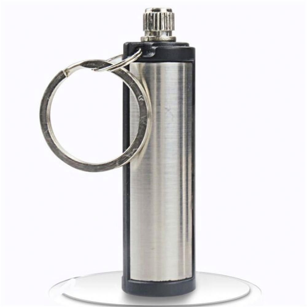 Made of stainless steel this striker holds up great in the outdoors. There is a clip on the side that you can hook to backpacks, belt loops, or a number of other places. Material: Stainless Steel, Plastic, Ferrocerium Type: Fire Striker Color: Silver
