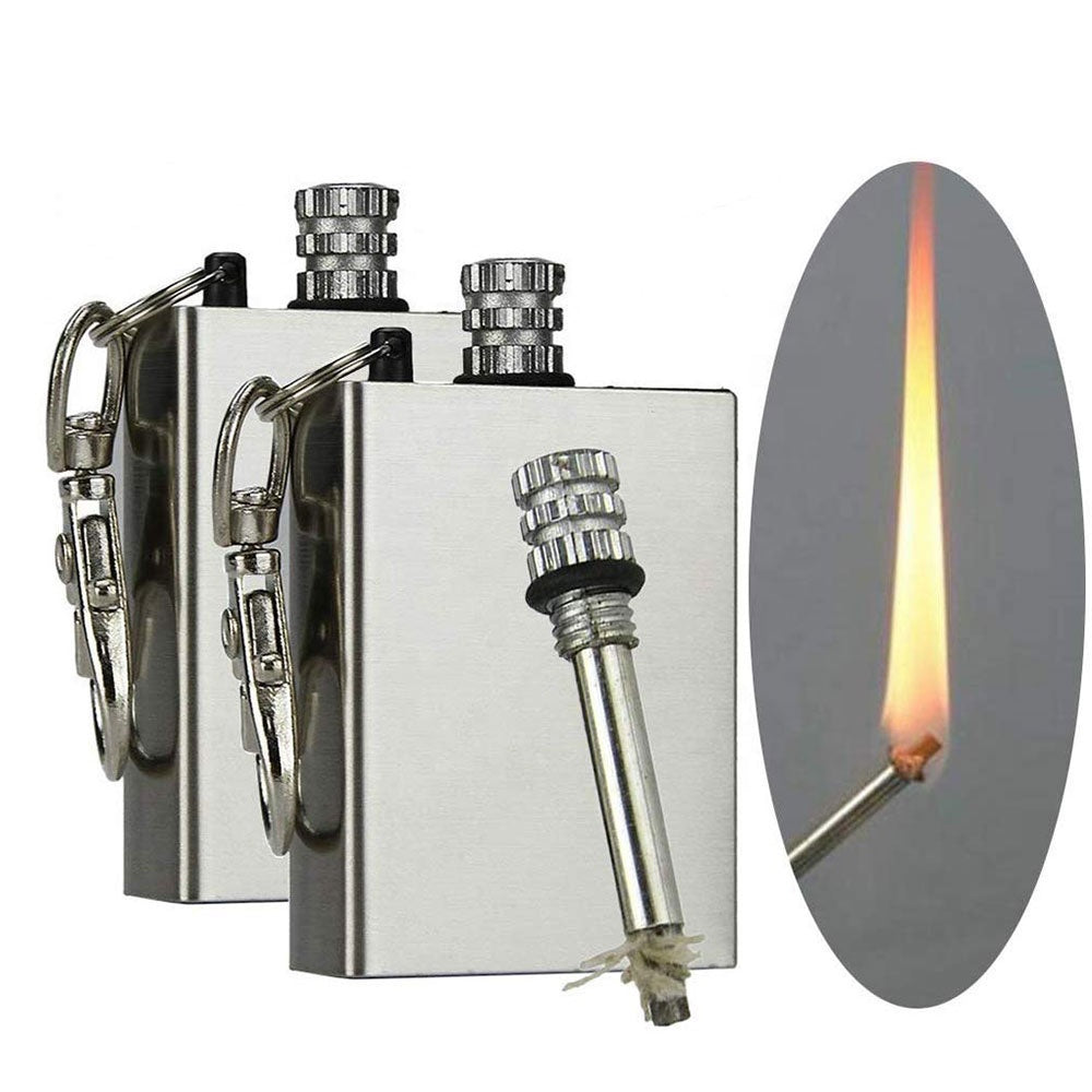Lot 5 or More Permanent Match Lighter Waterproof Camping Metal Fire Starter